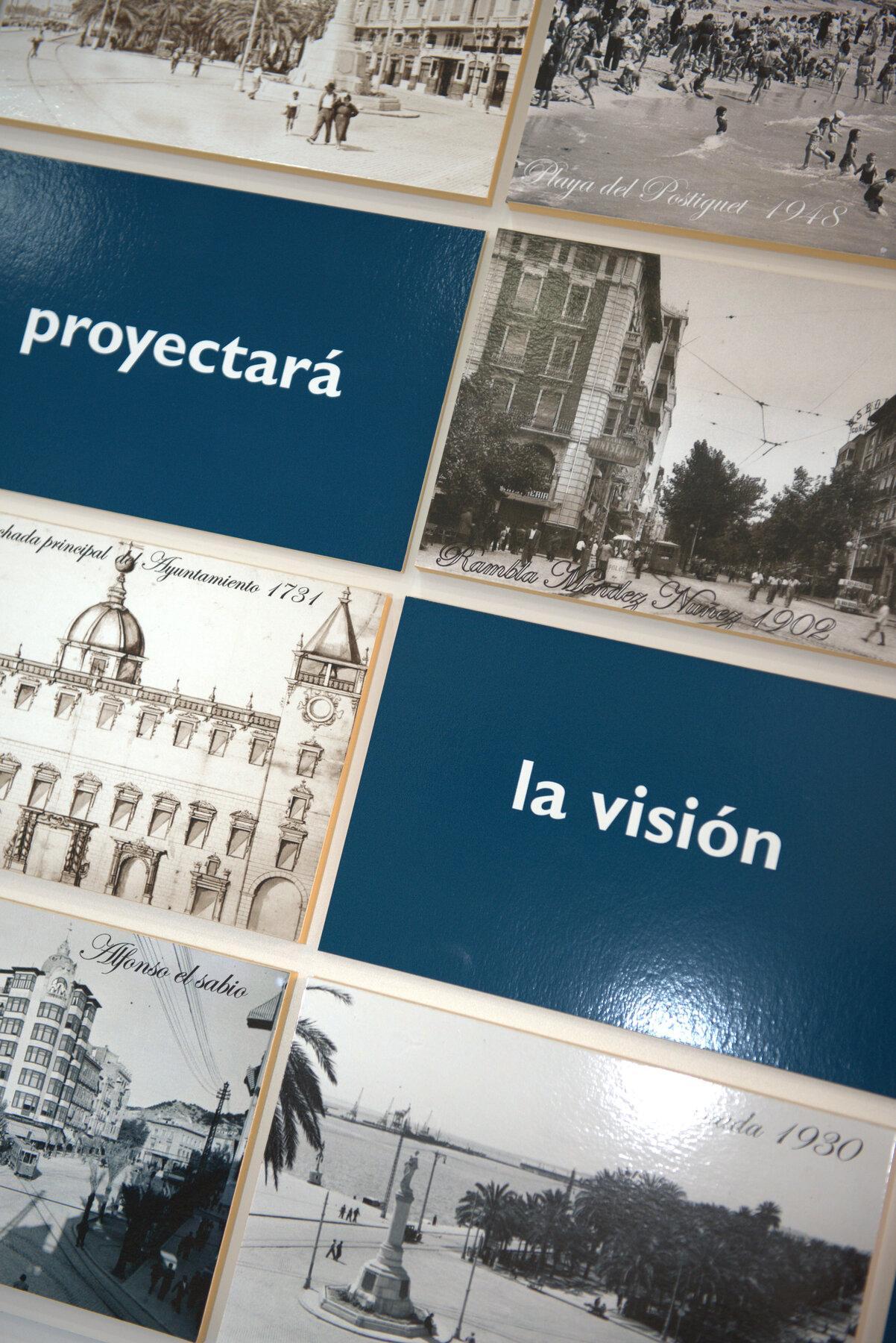 Historic mural of Alicante — Discovering Alicante